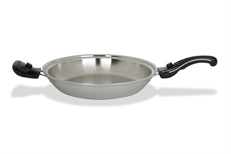 Saladmaster 12 in. (30.5 cm) Chef's Gourmet Stainless Steel Skillet