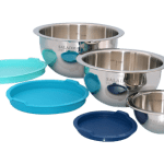 Saladmaster 3 Piece Mixing Bowl Set With Lids