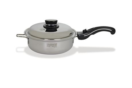 Saladmaster 9 in. (22.9cm) Stainless Steel Skillet with Cover