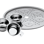 Saladmaster Egg Cups and Utility Rack, non-toxic stainless steel cookware accessories for healthy cooking